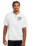 Five Star Baseball Repeat 1/2-Zip Short Sleeve CAGE Jacket Black or WHITE