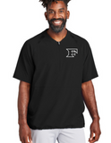 Five Star Baseball Repeat 1/2-Zip Short Sleeve CAGE Jacket Black or WHITE