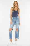 Distressed Mom Jean