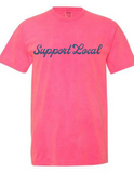 Support Local- Comfort Color Short Sleeved Tee- New Colors
