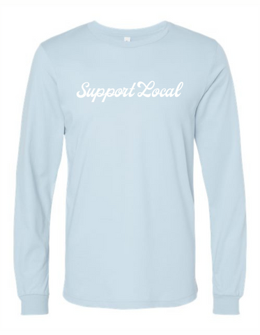 Support Local- Bella Canvas Long Sleeved Tee