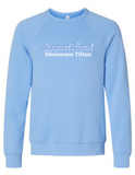 Downtown Tifton  Support Local- Bella Canvas Sweatshirt