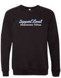 Downtown Tifton  Support Local- Bella Canvas Sweatshirt