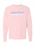 Downtown Tifton Support Local- Comfort Color Long Sleeved Tee