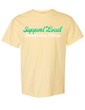 Downtown Tifton Support Local- Comfort Color Short Sleeved Tee