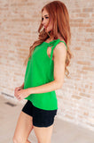 DROP SHIp- A Little Closer Shoulder Tied Tank Top