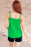 DROP SHIp- A Little Closer Shoulder Tied Tank Top