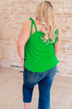 DROP SHIp- A Little Closer Shoulder Tied Tank Top