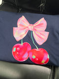 Cherry Bow Tee