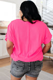 DROP SHIP ITEM   Passionately Pink V Neck Blouse