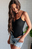 DROPSHIP- Snap it Up Spaghetti Strap Bodysuit
