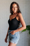 DROPSHIP- Snap it Up Spaghetti Strap Bodysuit