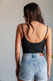 DROPSHIP- Snap it Up Spaghetti Strap Bodysuit