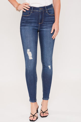 High-Waisted Skinny Jeans