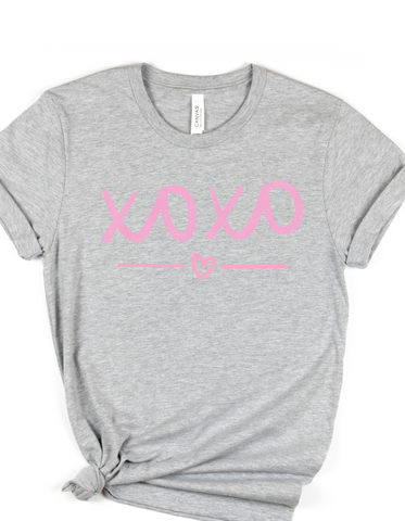 XoXo Love Tee- Short and Long sleeve- Youth and Adult