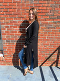 Weekend Must Have Cardigan-Black