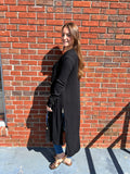 Weekend Must Have Cardigan-Black