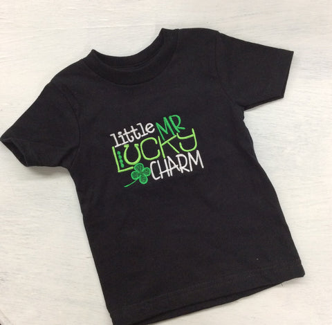 Little Mr Lucky Charm Tshirt - Aero Boutique 