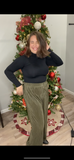 Tiana Olive Wide Leg Pants