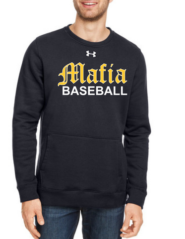 Five Star Mafia Baseball Printed Under Armour  Crewneck Sweatshirt