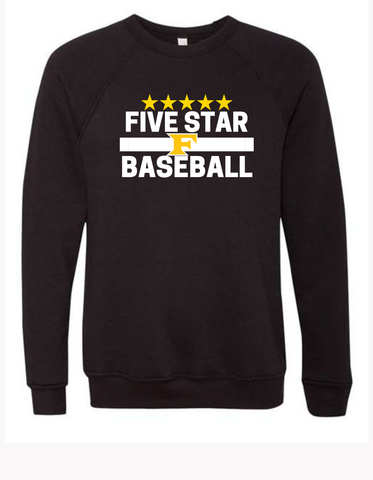 Five Star YOUTH Five Star Baseball Sweatshirt- Jerzees Brand