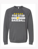 Five Star Adult Five Star Baseball Sweatshirt-