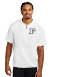 Five Star Baseball Sport-Tek® Repeat 1/2-Zip Short Sleeve Jacket Black or WHITE