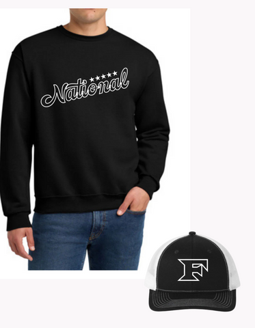 Five Star ***BLACK FRIDAY*** Sweatshirt AND Hat BUNDLE - Adult and Youth Sizes