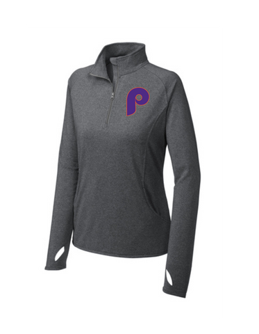 Prime Baseball Sport-Tek® Ladies Sport-Wick® Stretch 1/2-Zip Pullover- Embroidered