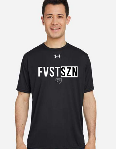 Five Star National Baseball  SZN UNDER ARMOUR ADULT Performance Tee Black