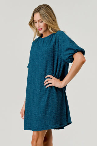 Daphne Teal Dress