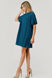 Daphne Teal Dress