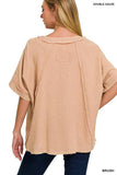 Double Gauze Raglan Sleeve Shirt