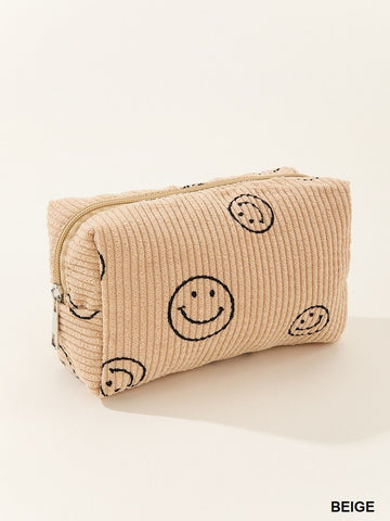 Smiley Small Cosmetic Bag