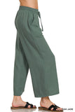 Charlotte Crepe Pants-Jade