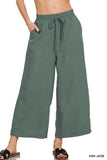 Charlotte Crepe Pants-Jade