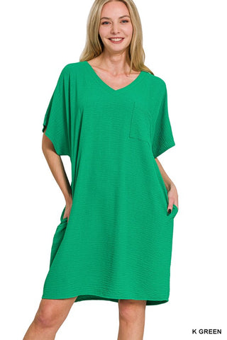 Denise Dress- Green