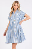 Bella Striped  Dress