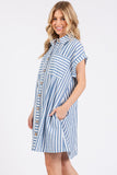 Bella Striped  Dress