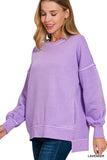 Melissa Sweatshirt- Lavendar