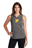 Five Star F Ladies PosiCharge ® Tri-Blend Wicking Hoodie Tank