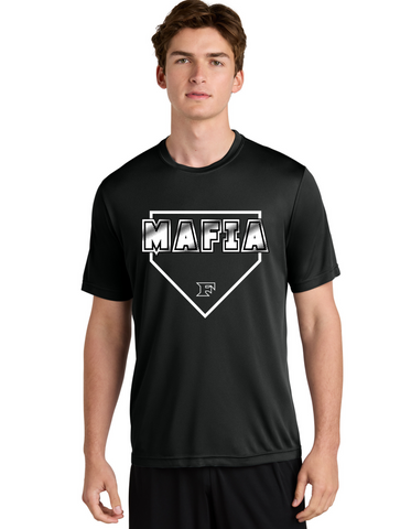 Five Star Baseball Adult Performance Tee Mafia White