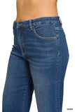 Curvy Cropped Wide Leg Denim Pants