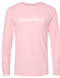 Support Local- Bella Canvas Long Sleeved Tee