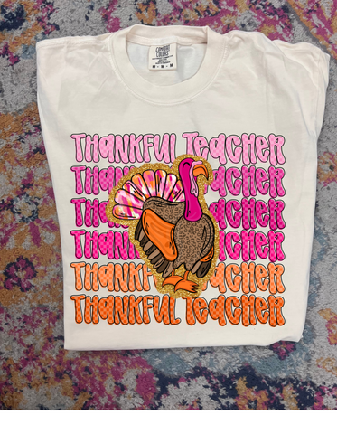 Thankful Teacher Tee