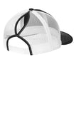 Five Star Embroidered Snapback Ponytail Trucker Cap