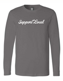 Support Local- Bella Canvas Long Sleeved Tee