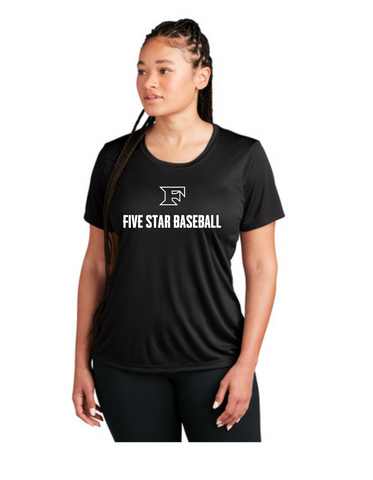 Five Star Baseball Ladies Performance Tee