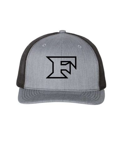 Five Star Black F -----Richardson 112 Embroidered Hat