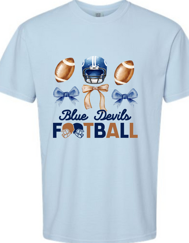 Blue Devils Football Tee